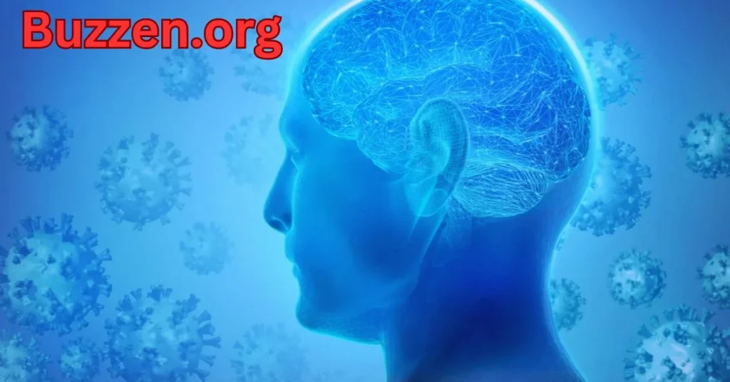 a blue huperson head with a brain